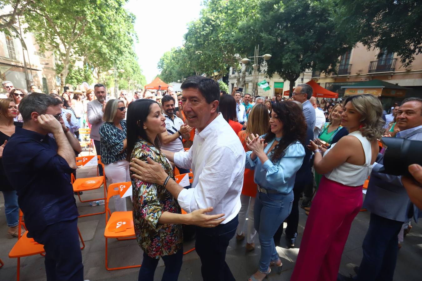 En imágenes, la presentación de los candidatos de Ciudadanos a las elecciones andaluzas