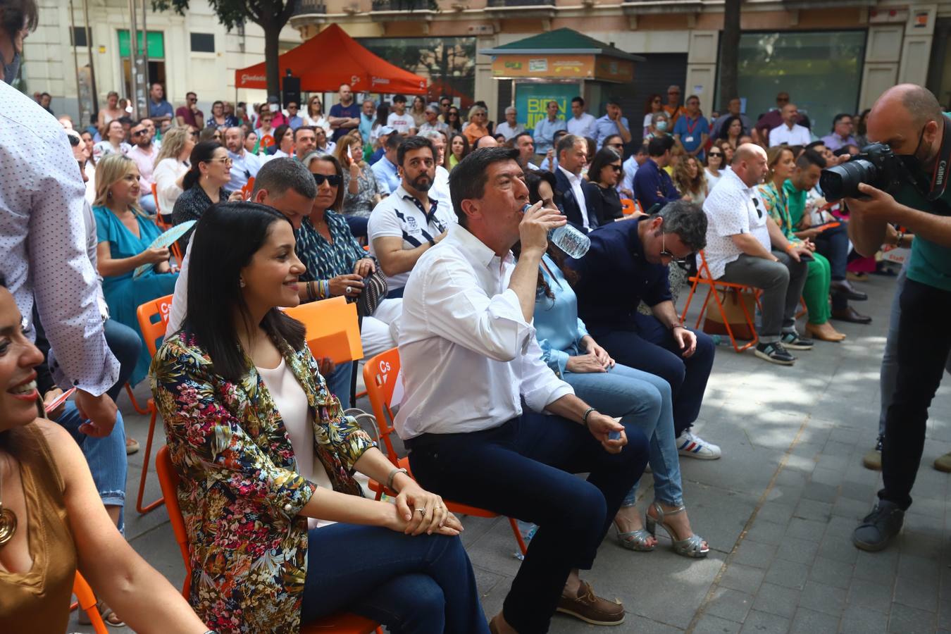 En imágenes, la presentación de los candidatos de Ciudadanos a las elecciones andaluzas