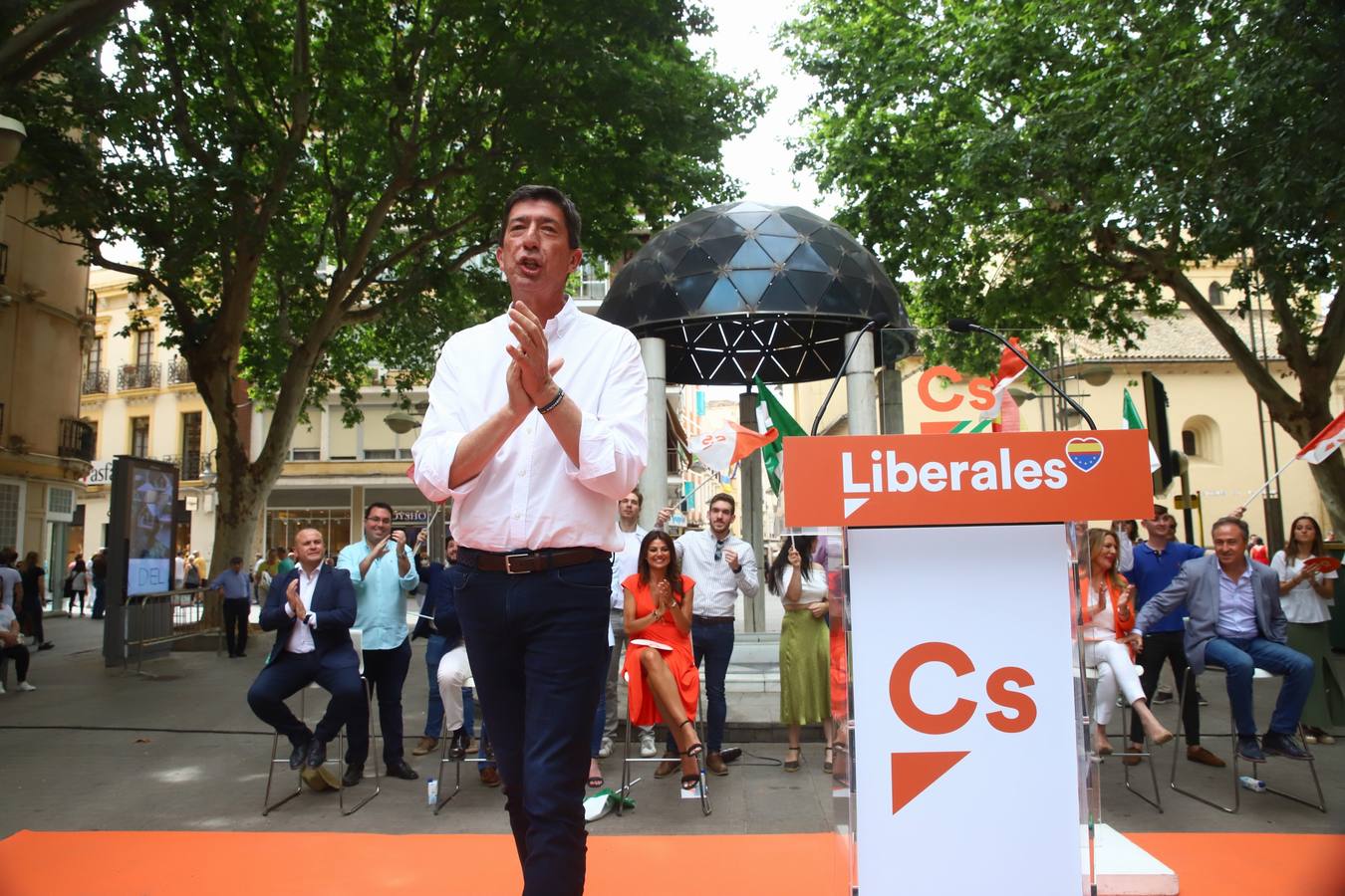 En imágenes, la presentación de los candidatos de Ciudadanos a las elecciones andaluzas