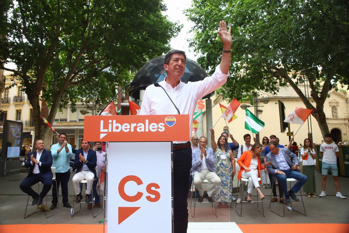 En imágenes, la presentación de los candidatos de Ciudadanos a las elecciones andaluzas