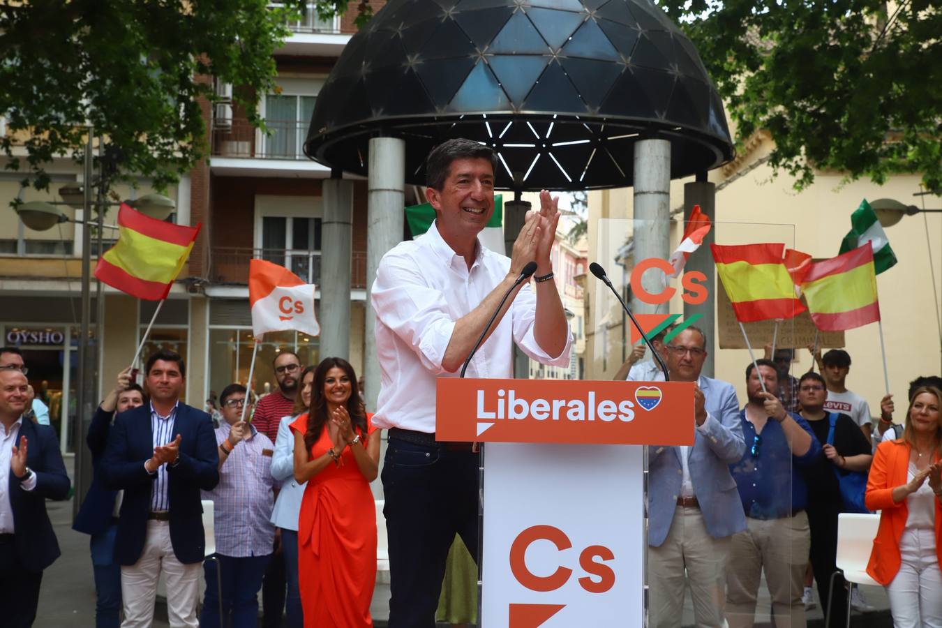 En imágenes, la presentación de los candidatos de Ciudadanos a las elecciones andaluzas