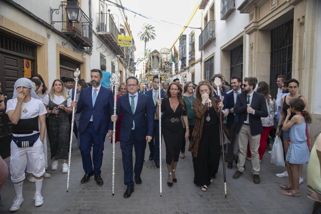 La procesión de la Virgen de la Paz en Córdoba, en imágenes