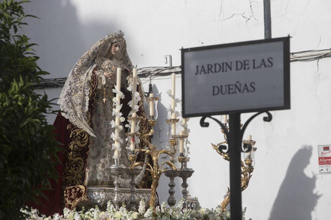 La procesión de la Virgen de la Paz en Córdoba, en imágenes