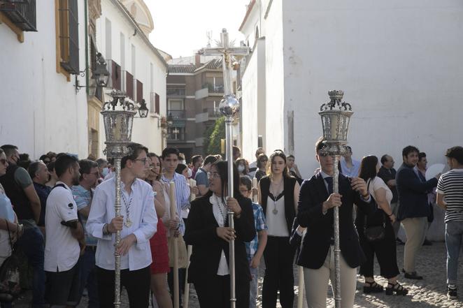 La procesión de la Virgen de la Paz en Córdoba, en imágenes