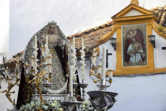 La procesión de la Virgen de la Paz en Córdoba, en imágenes