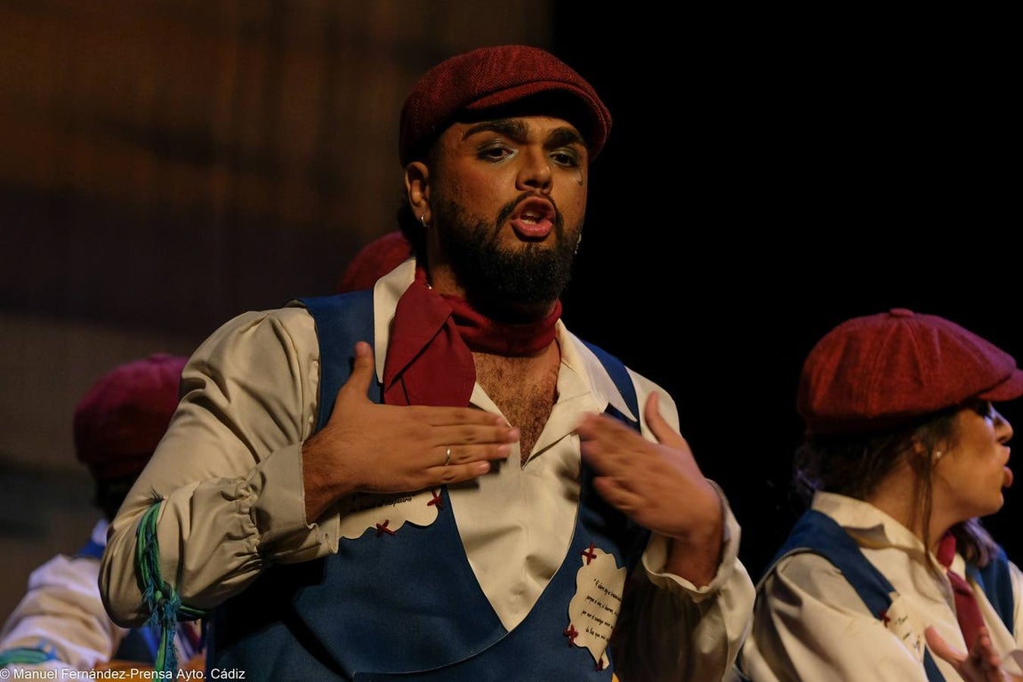 Comparsa 'Los cantananas'. 