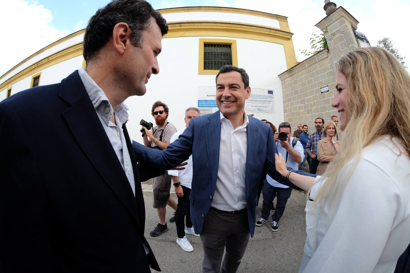 Fotos: Juanma presenta a sus 109 candidatos al Parlamento en Jerez