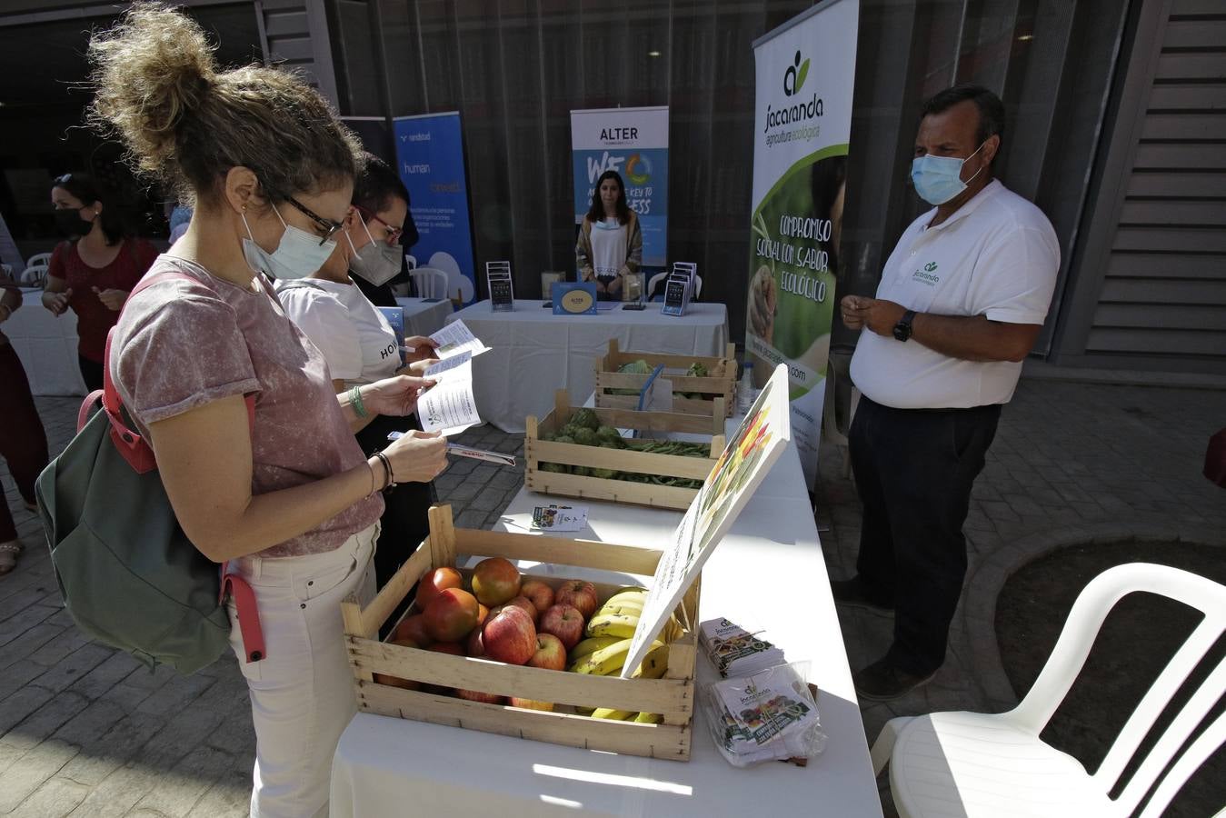 Feria de Empleo del Polígono Sur de Sevilla. JUAN FLORES