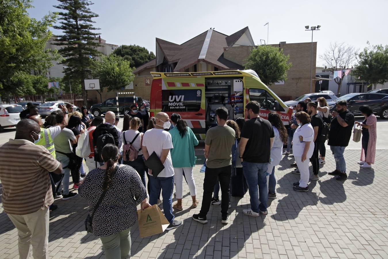 Feria de Empleo del Polígono Sur de Sevilla. JUAN FLORES