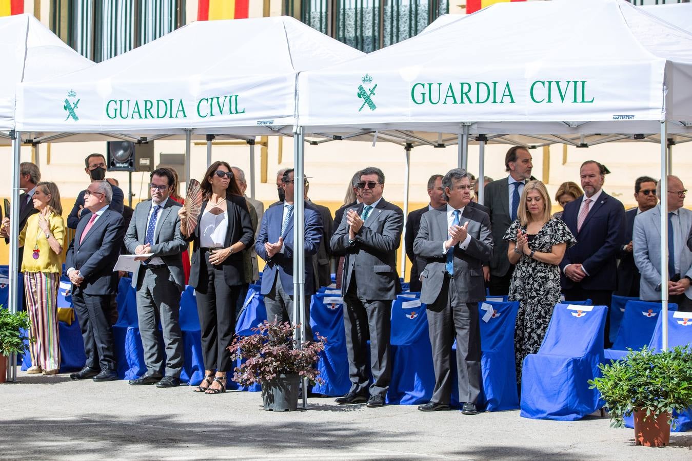 Celebración del aniversario de la Guardia Civil en el cuartel de Eritaña. VANESSA GÓMEZ