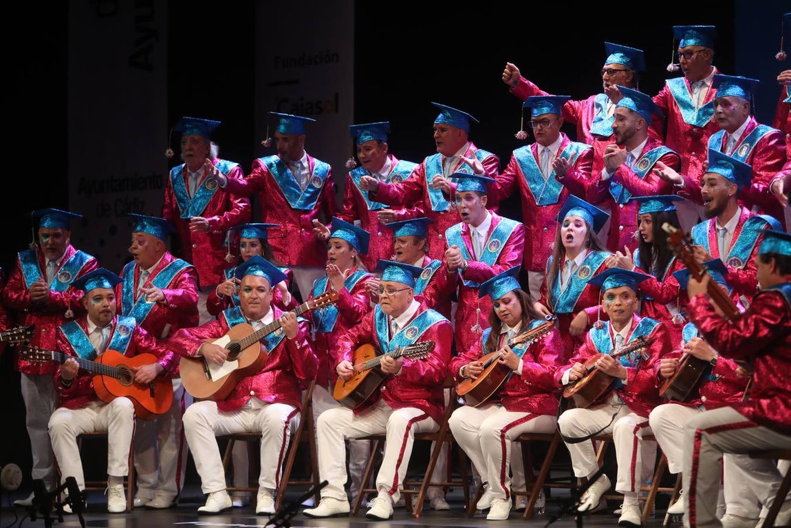Fotos: Coro &#039;Carrera oficial&#039; en el COAC 2022. Carnaval de Cádiz