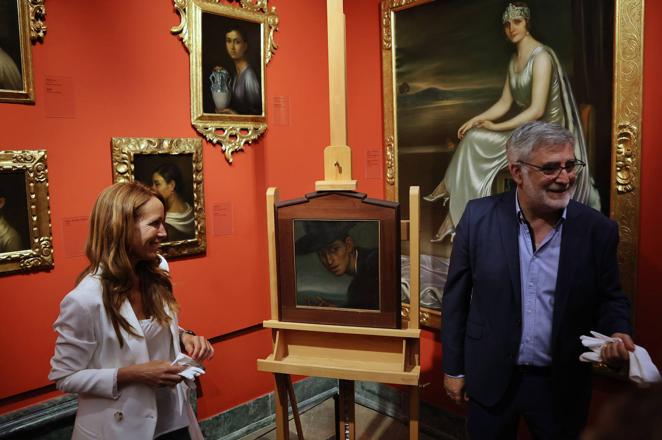 La presentación del retrato de Rafael Romero Pellicer en Córdoba, en imágenes