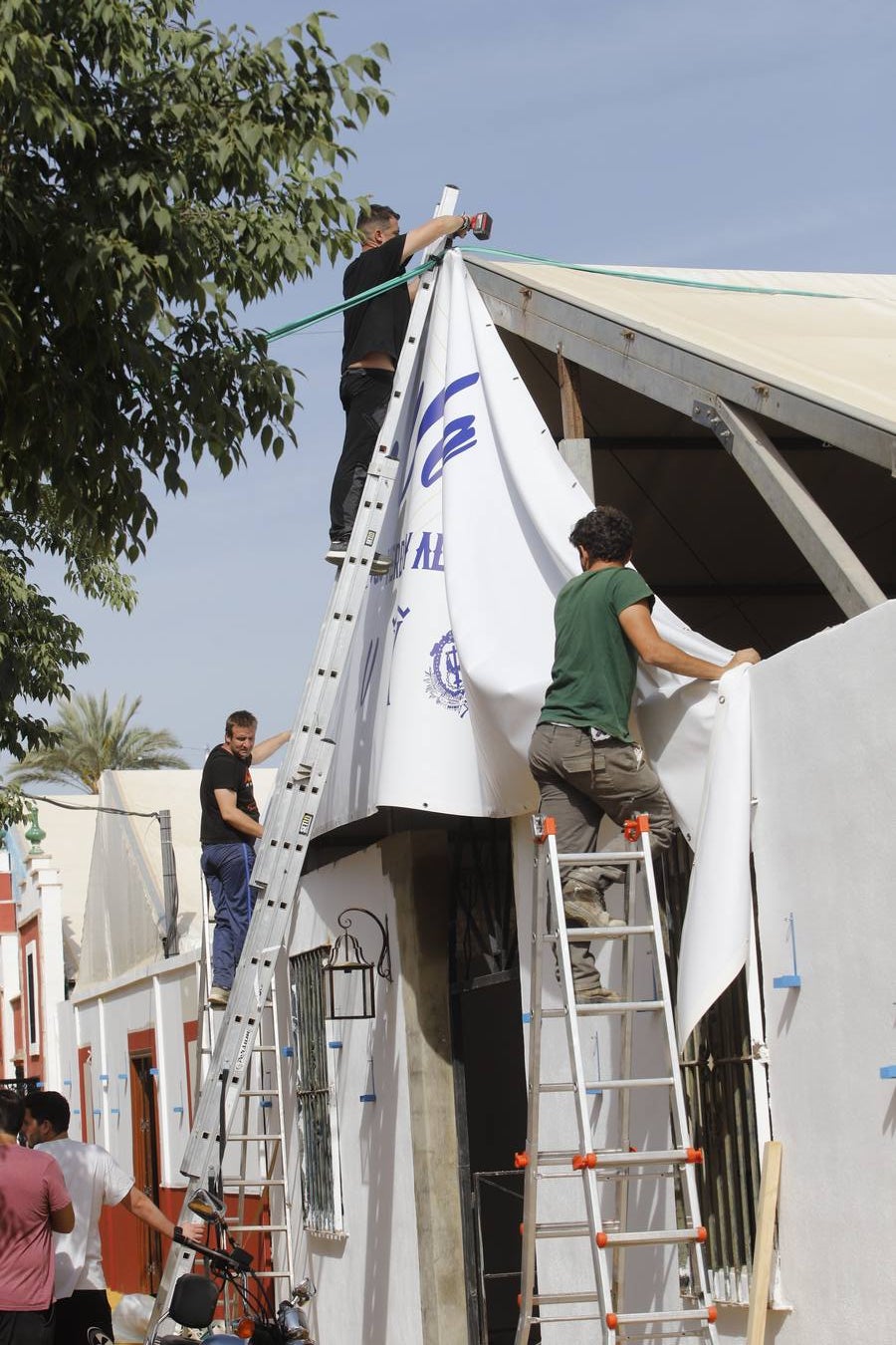 La Feria de Córdoba 2022 ultima su puesta a punto, en imágenes