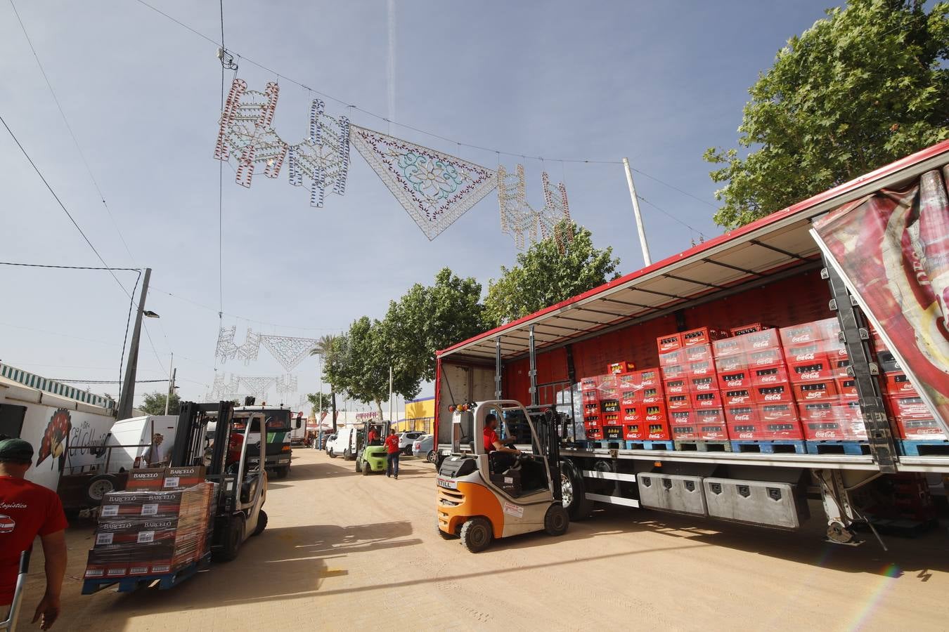 La Feria de Córdoba 2022 ultima su puesta a punto, en imágenes