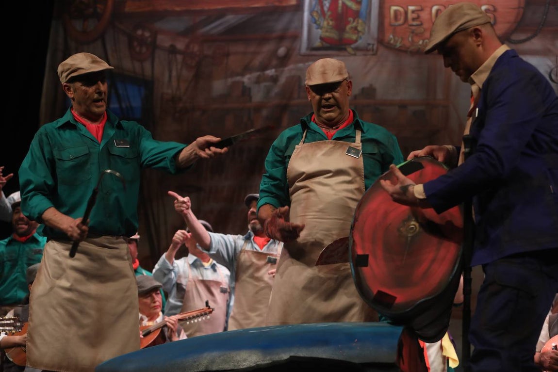 Fotos: Coro &#039;La fábrica de conservas&#039; en el COAC 2022. Carnaval de Cádiz