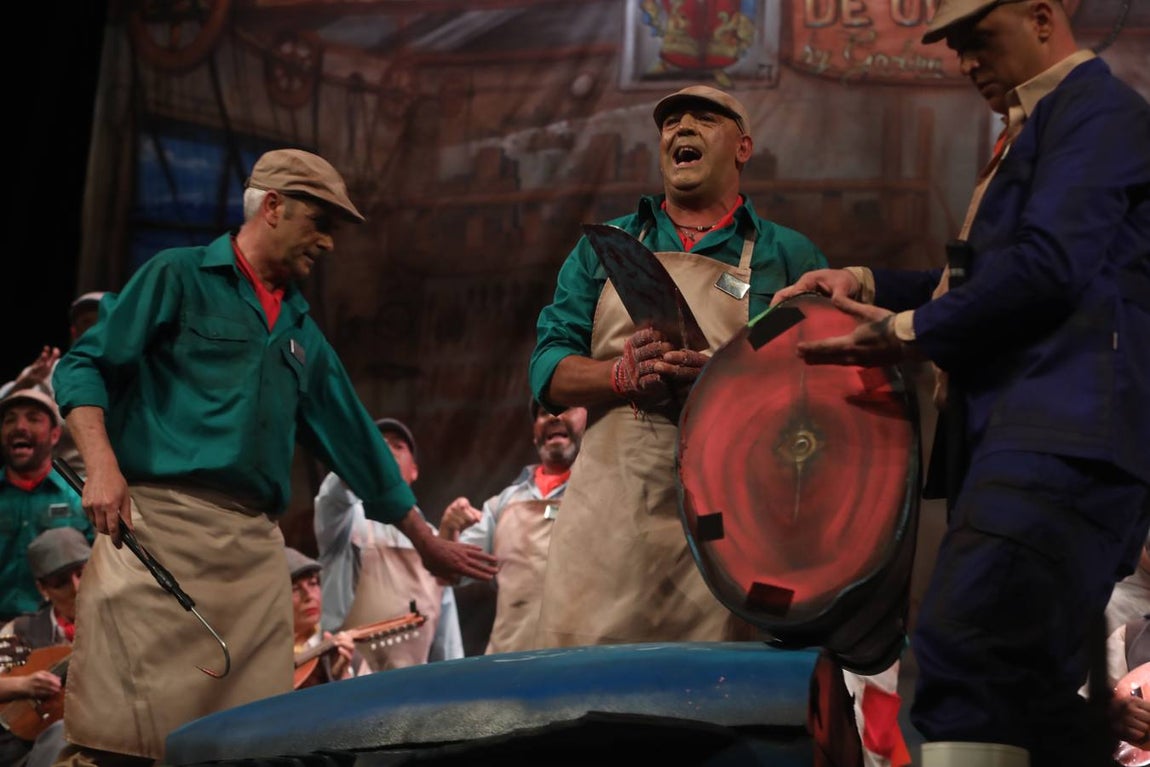 Fotos: Coro &#039;La fábrica de conservas&#039; en el COAC 2022. Carnaval de Cádiz