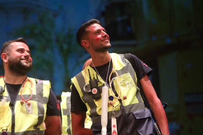 Chirigota &#039;Los que dan los puntos de verdad&#039; en el COAC 2022. Carnaval de Cádiz