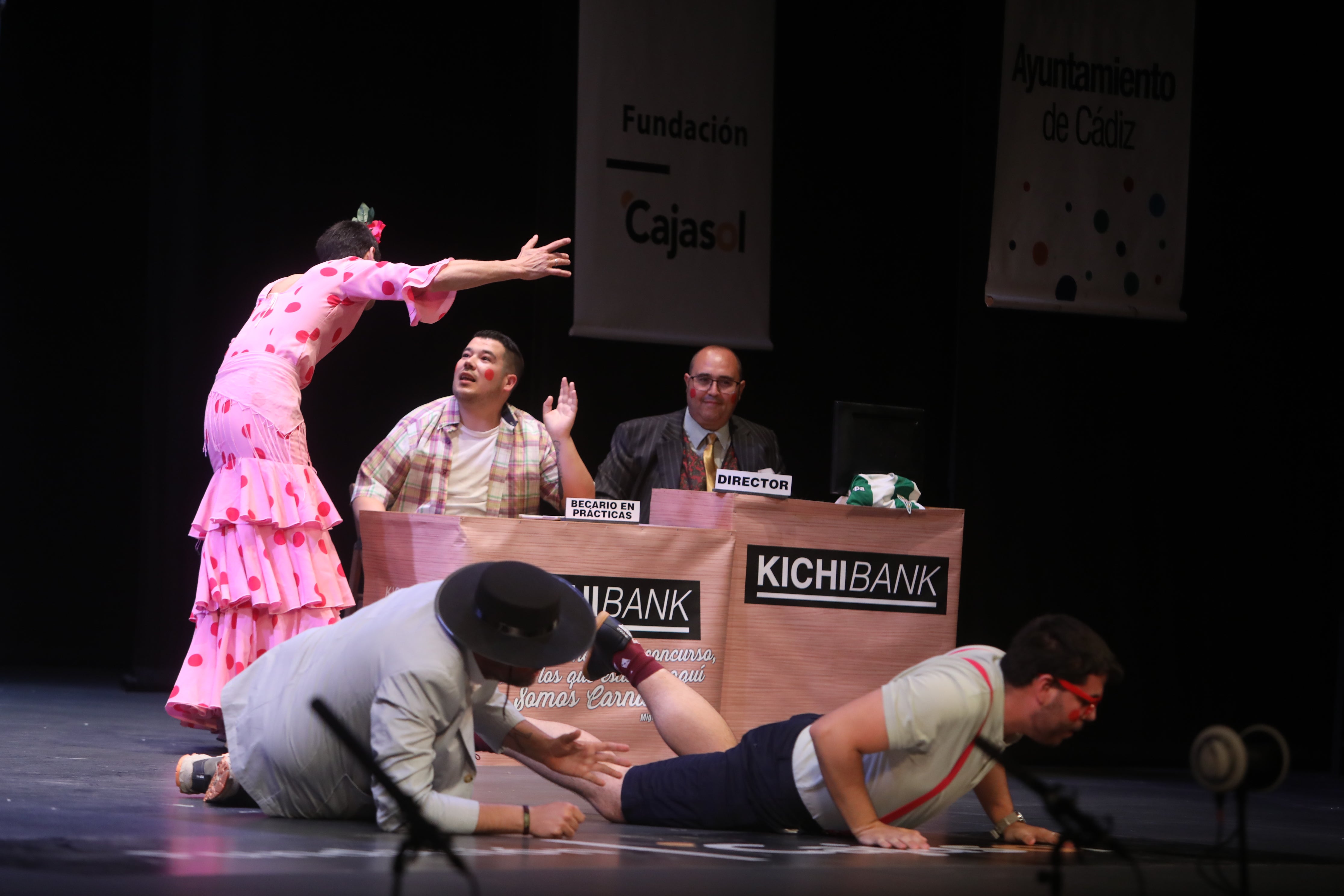 Fotos: Cuarteto &#039;Venimos a llevárnoslo&#039; en el COAC 2022. Carnaval de Cádiz