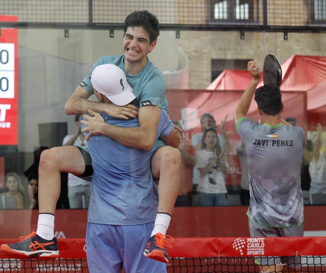 Un sueño que se esfuma en los cuartos de final del Global APT Sevilla Master de pádel