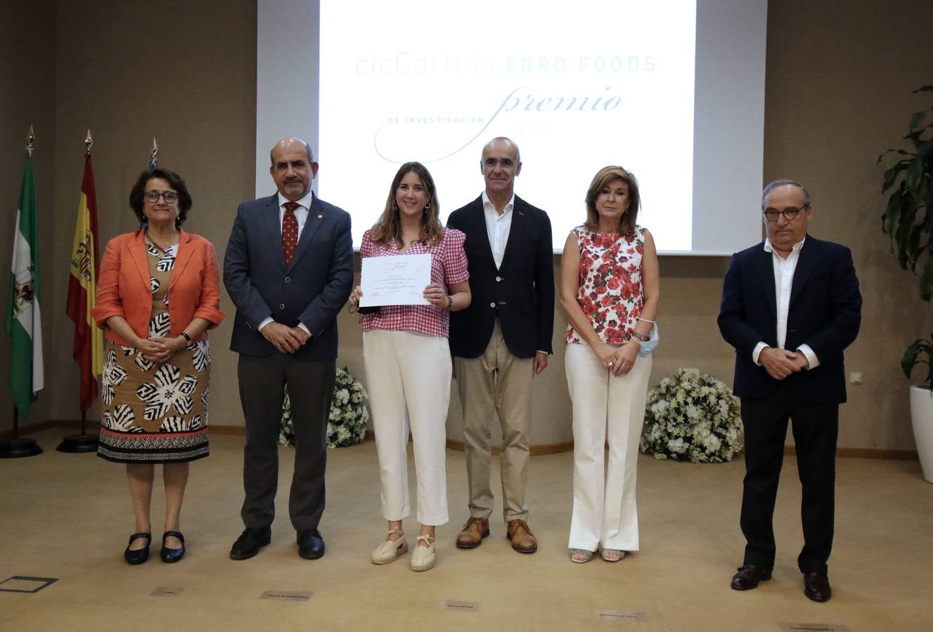 Entrega de los premios cicCartuja Ebro Foods a jóvenes investigadores