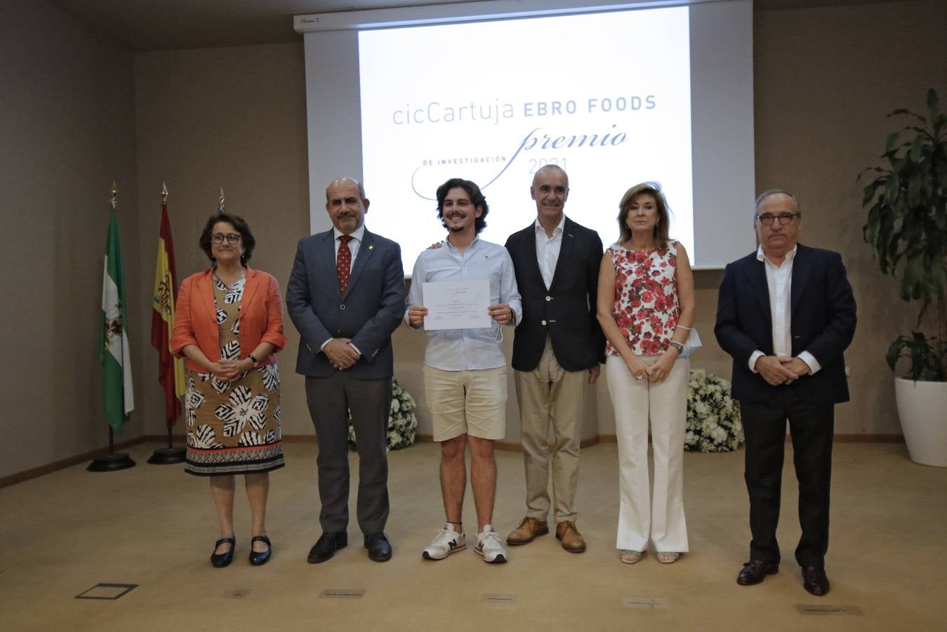 Entrega de los premios cicCartuja Ebro Foods a jóvenes investigadores