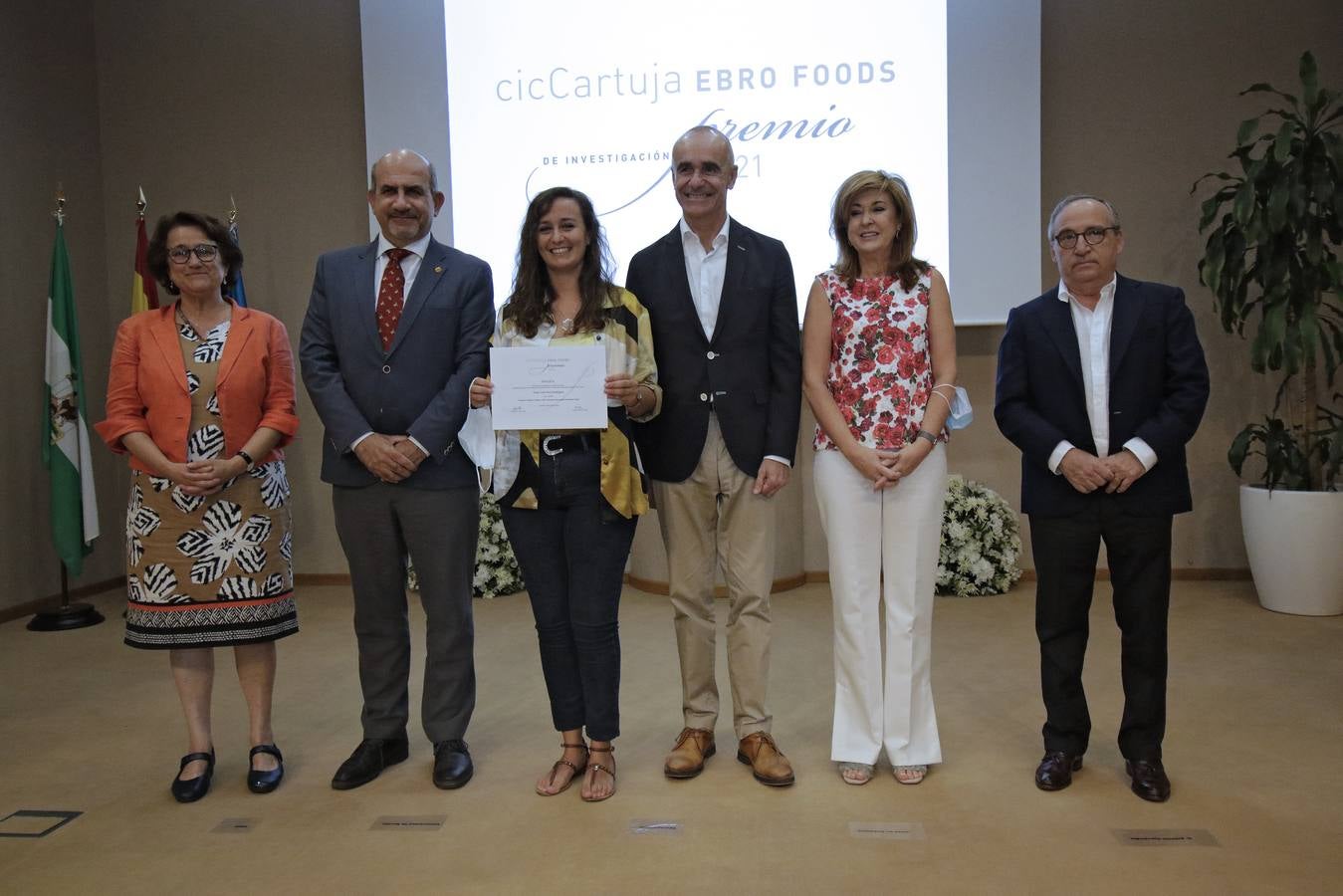 Entrega de los premios cicCartuja Ebro Foods a jóvenes investigadores