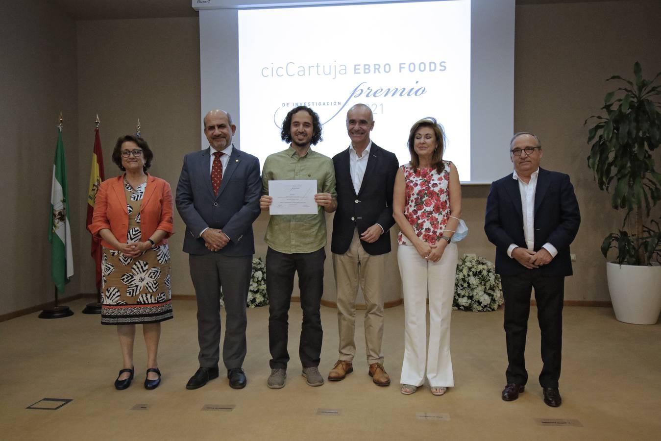 Entrega de los premios cicCartuja Ebro Foods a jóvenes investigadores