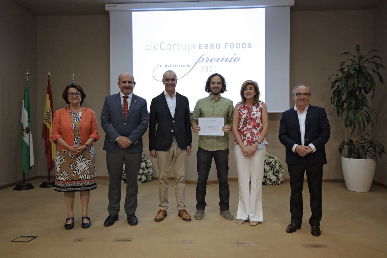 Entrega de los premios cicCartuja Ebro Foods a jóvenes investigadores