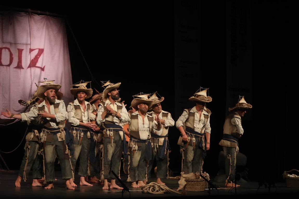 Fotos: Comparsa &#039;Los veleros&#039; en el COAC 2022. Carnaval de Cádiz