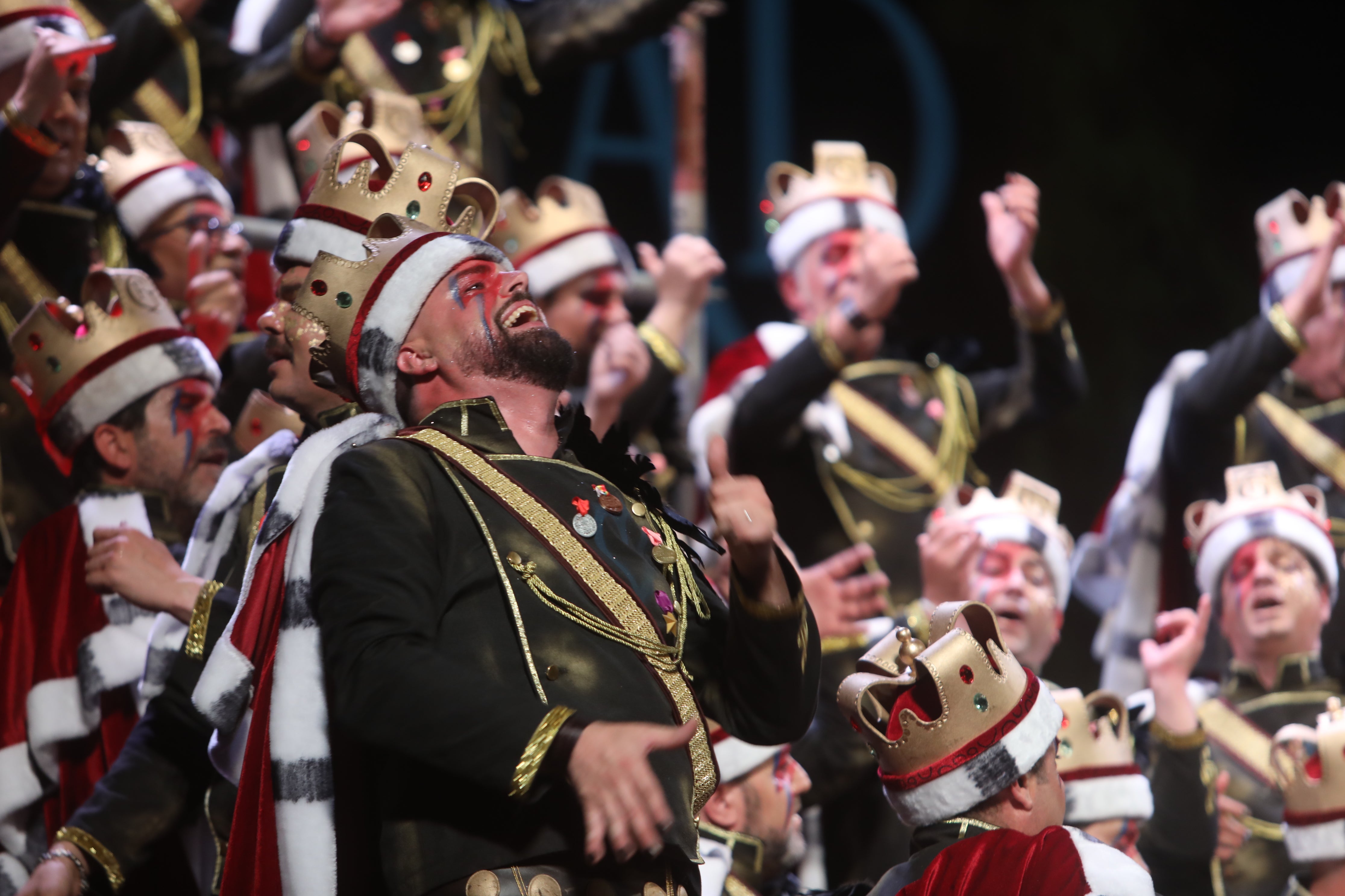 Fotos: Coro &#039;Su Majestad&#039; en el COAC 2022. Carnaval de Cádiz