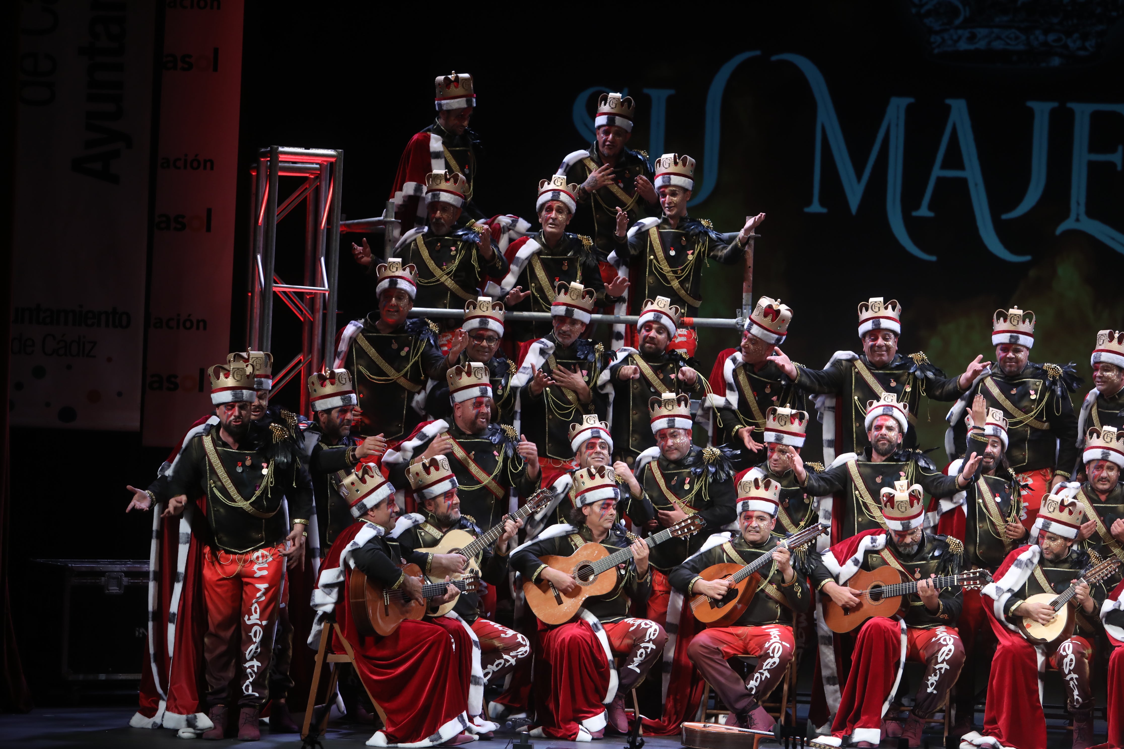 Fotos: Coro &#039;Su Majestad&#039; en el COAC 2022. Carnaval de Cádiz