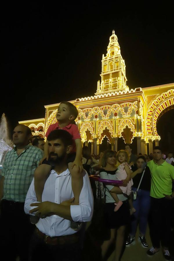 El encendido del alumbrado de la Feria de Córdoba 2022, en imágenes