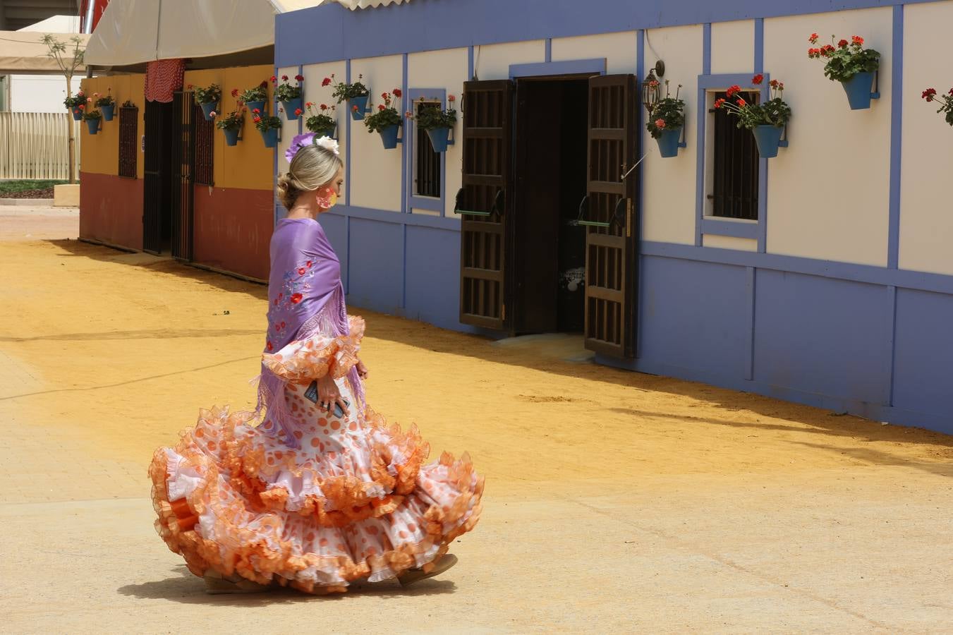 El ambiente en El Arenal del sábado de Feria de Córdoba, en imágenes