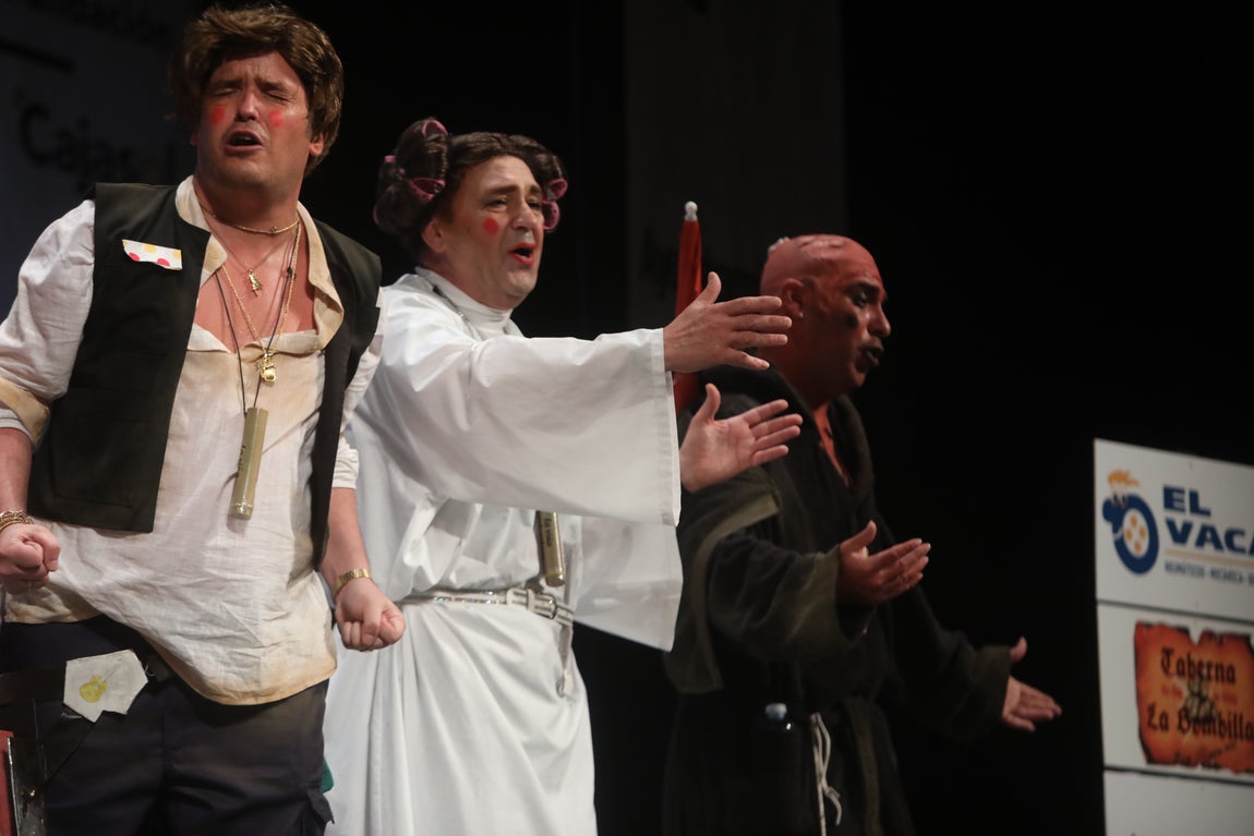 Fotos: chirigota &#039;La viña contraataca&#039; en el COAC 2022