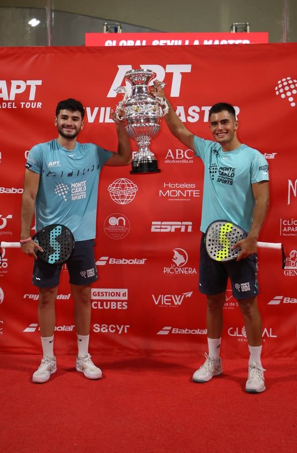 Dal Bianco-Arce conquistan la final masculina del Global APT Sevilla Master 2022, en imágenes