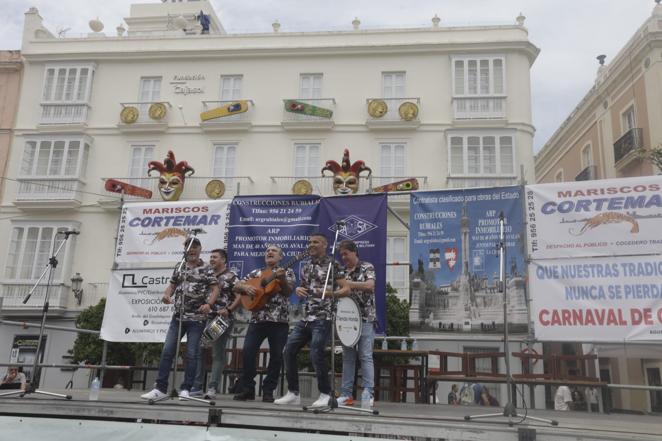 Fotos: Gran ambiente de Carnaval en San Antonio en la XXXV Ostionada Popular