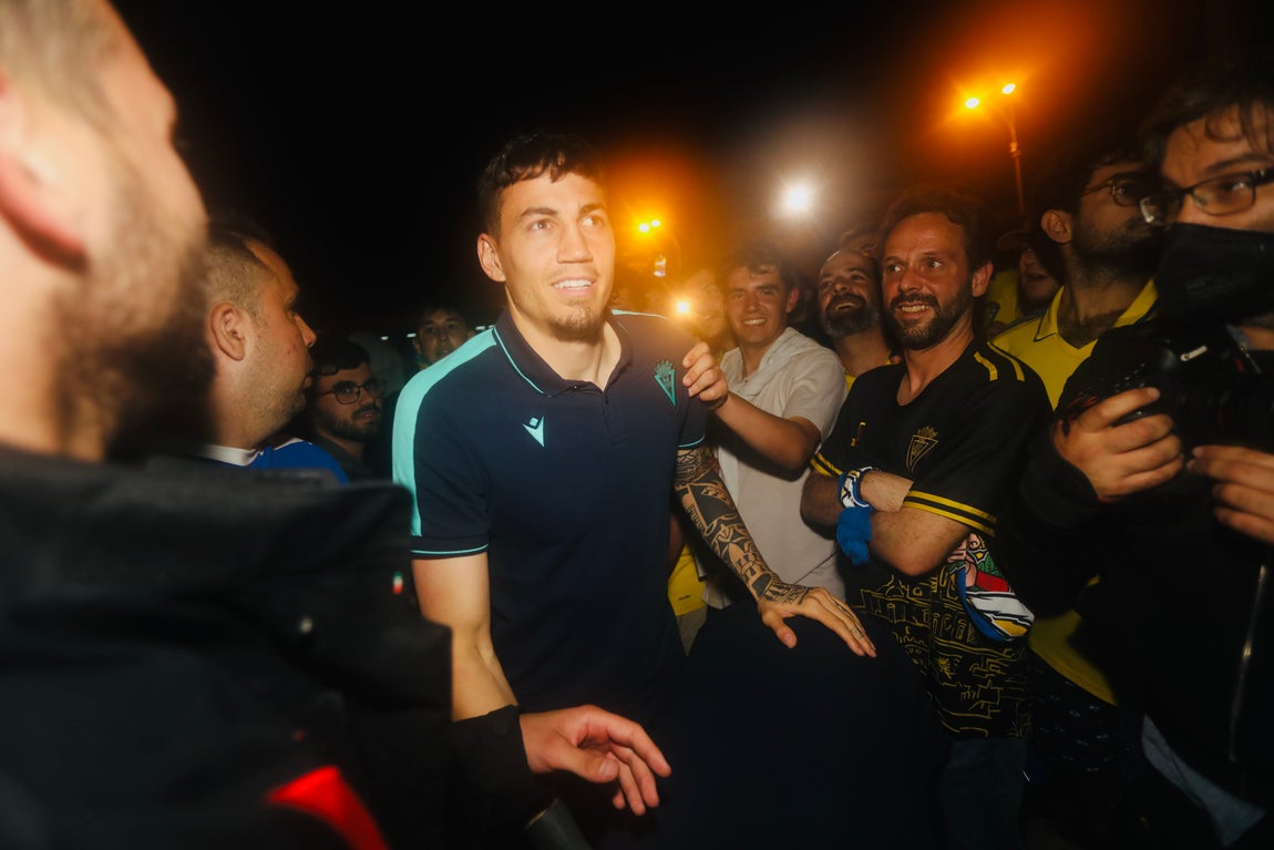 La celebración del Cádiz CF con su afición en imágenes