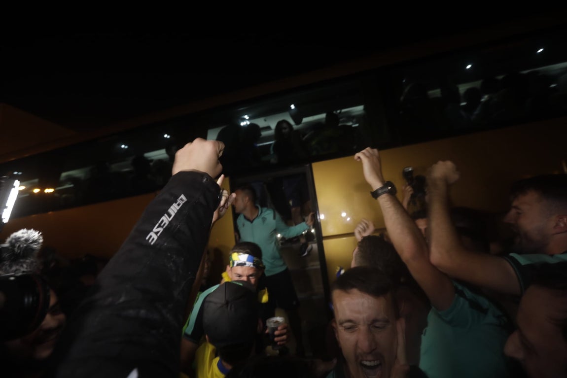 La celebración del Cádiz CF con su afición en imágenes
