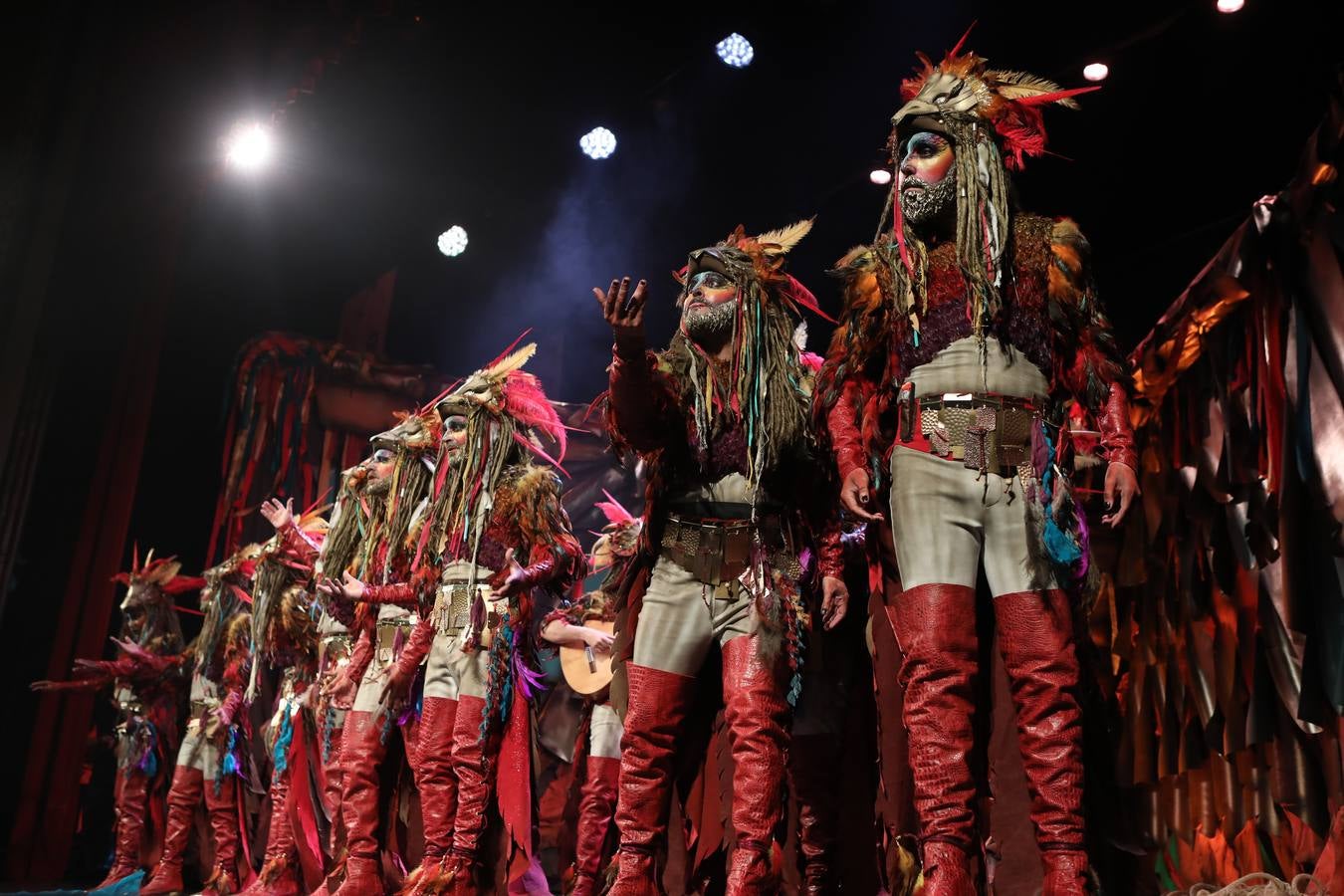 Fotos: Comparsa Los renacidos en el COAC 2022. Carnaval de Cádiz