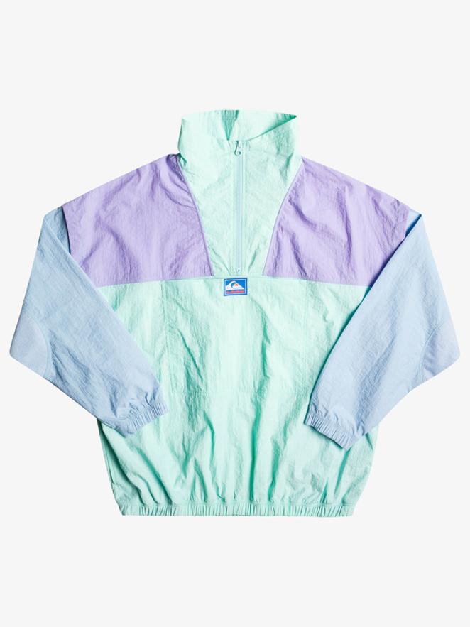 Quicksilver - Prendas inspiradas en Stranger Things. Bomber bicolor cortavientos de corte fluido, de la colección cápsula de Stranger Things para Quicksilver. Precio: 89,99€.