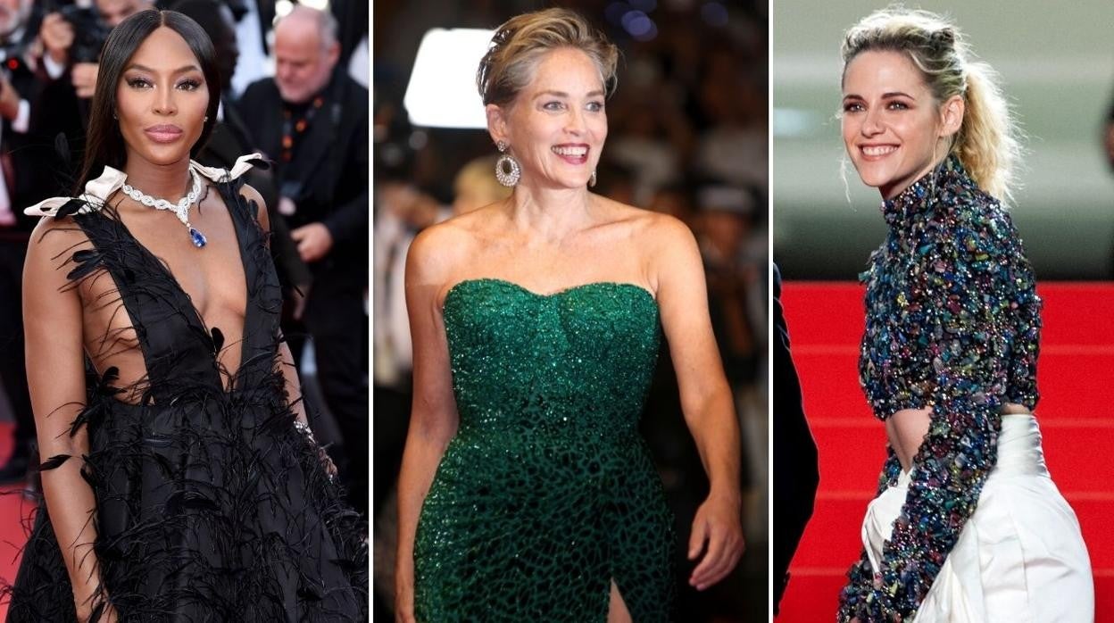 De Naomi Campbell a Sharon Stone: la alfombra roja de Cannes sigue brillando con luz propia