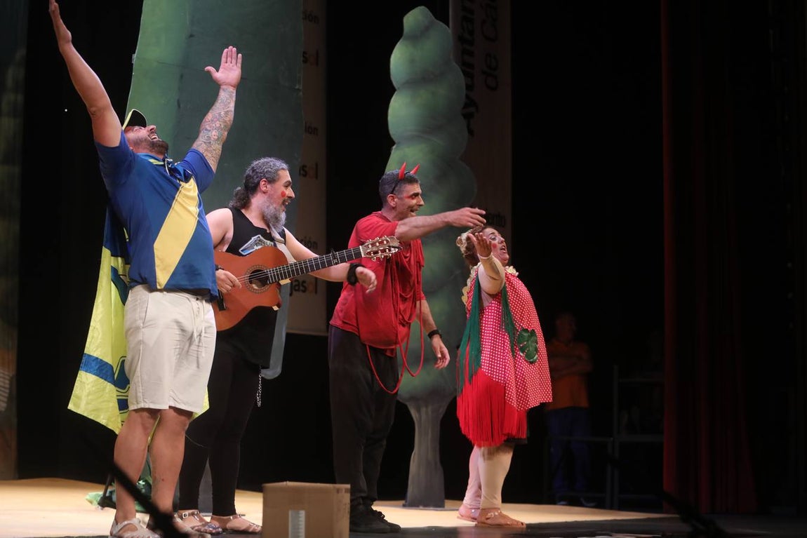 Fotos: Cuarteto &#039;Al Edén que le den&#039; en el COAC 2022. Carnaval de Cádiz