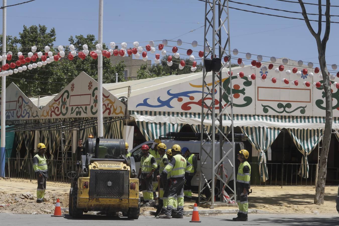 Fotos: Cuenta atrás para el inicio de la Feria de El Puerto 2022