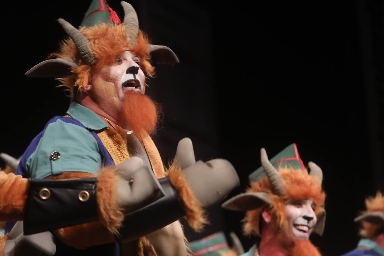 Fotos: Chirigota &#039;La legionaria&#039; en el COAC 2022. Carnaval de Cádiz