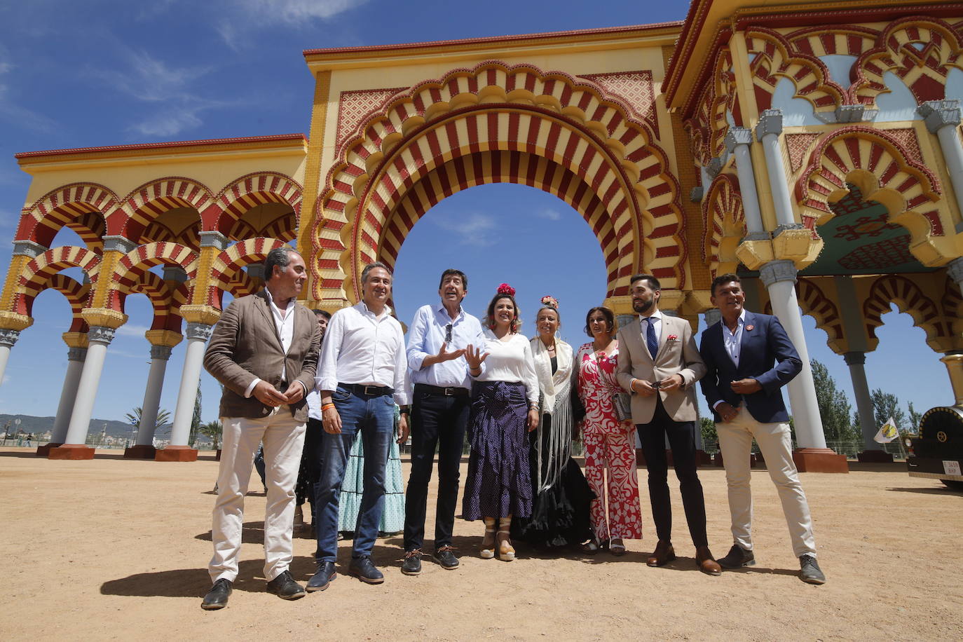 La visita del vicepresidente de la Junta, Juan Marín, a la Feria de Córdoba, en imágenes