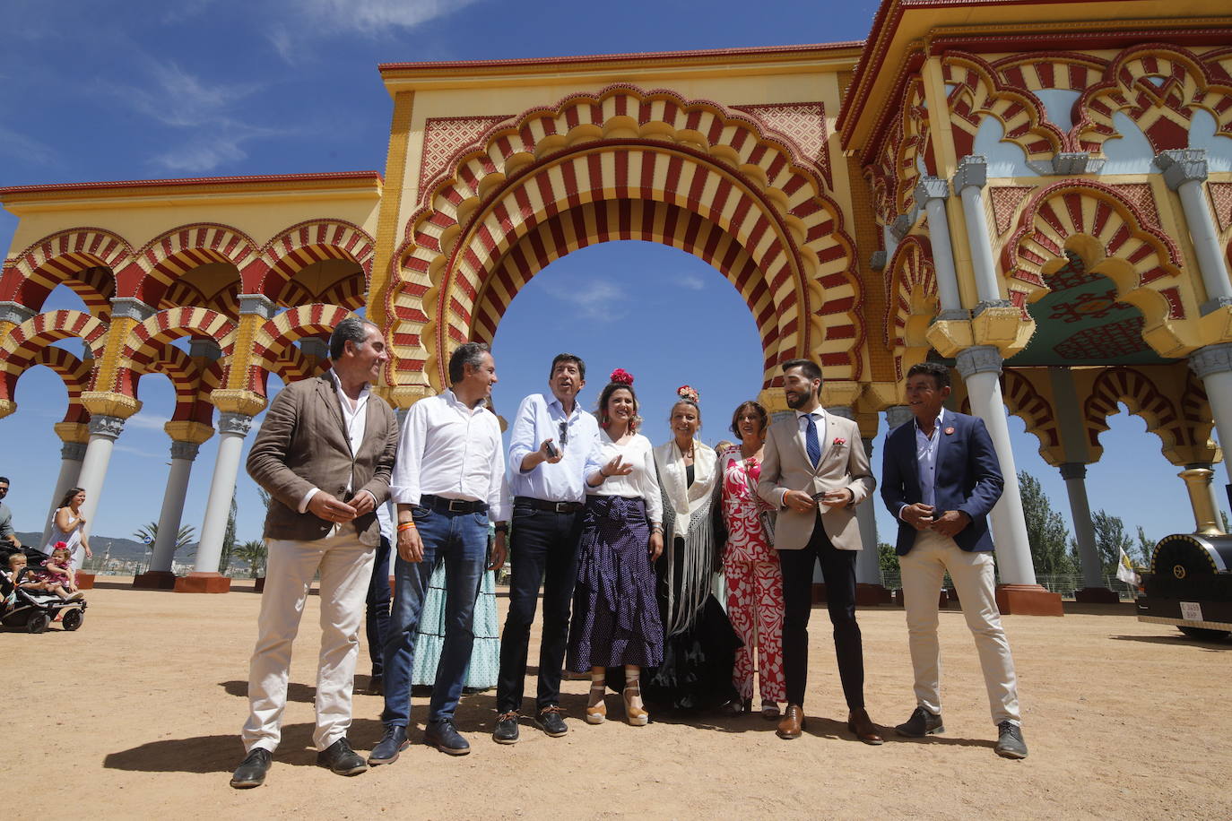 La visita del vicepresidente de la Junta, Juan Marín, a la Feria de Córdoba, en imágenes