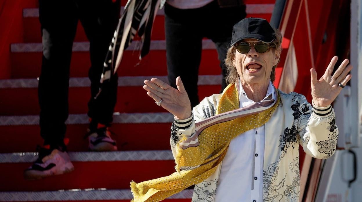 En imágenes: así ha sido la llegada de los Rolling Stones a Madrid