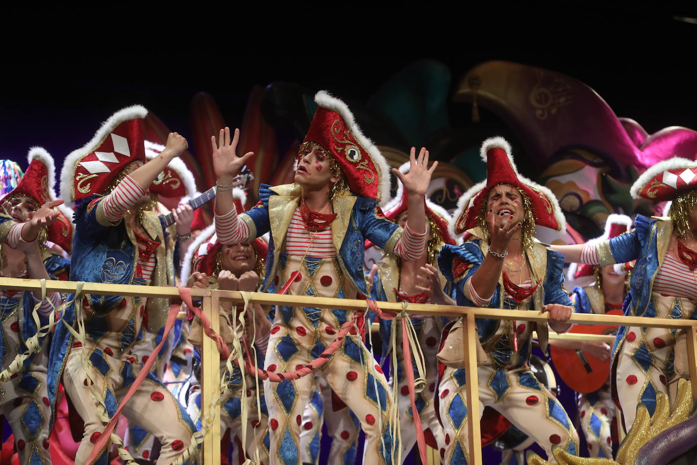 Fotos: Comparsa &#039;Después de Cádiz, ni hablar&#039; en el COAC 2022. Carnaval de Cádiz