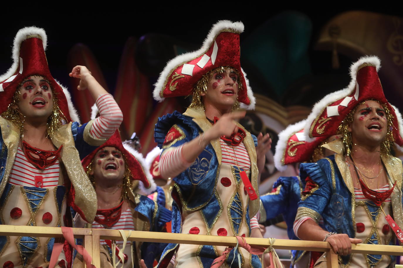 Fotos: Comparsa &#039;Después de Cádiz, ni hablar&#039; en el COAC 2022. Carnaval de Cádiz