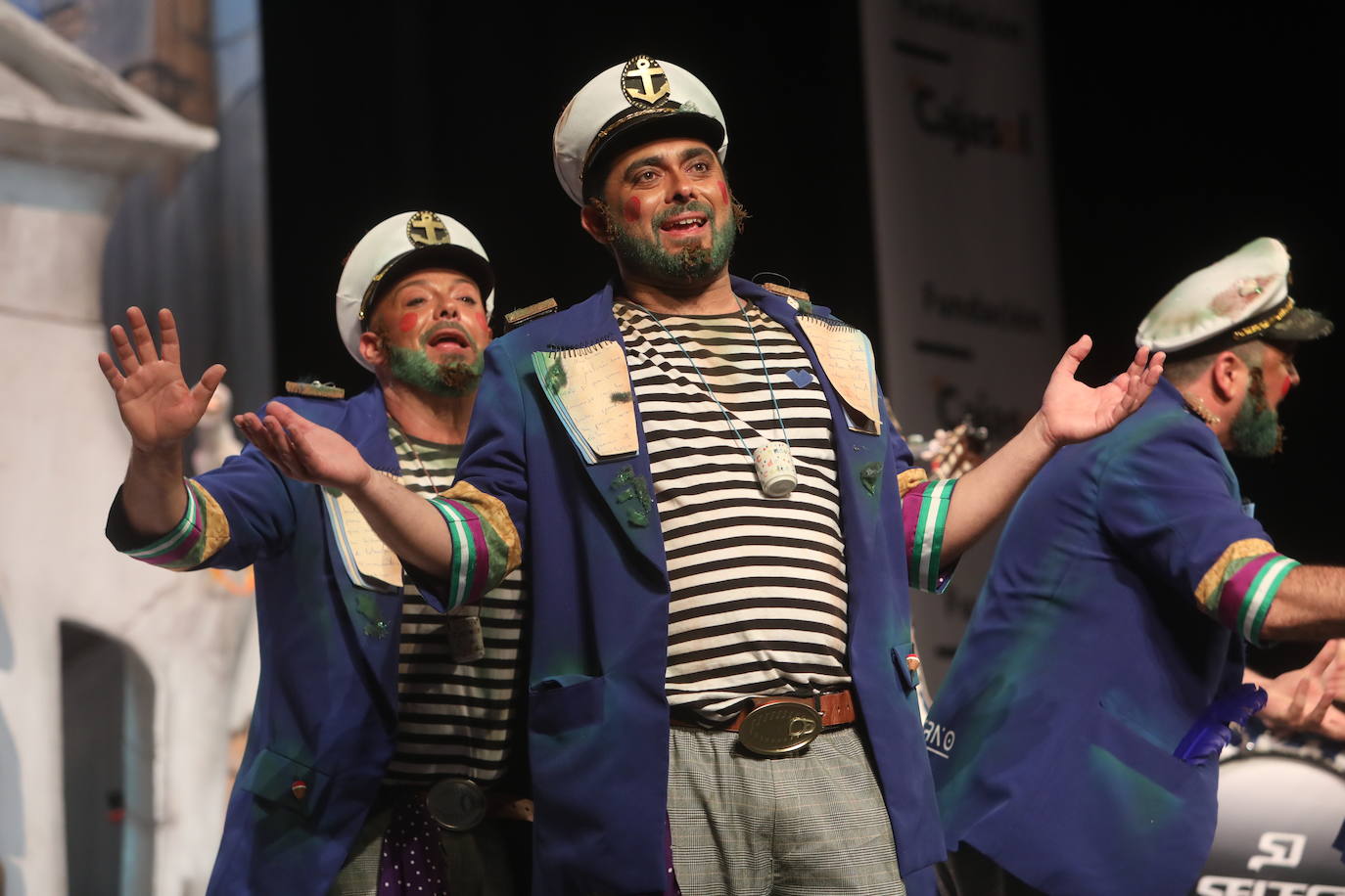 Fotos: Chirigota &#039;Los Paco Alga&#039; en el COAC 2022. Carnaval de Cádiz